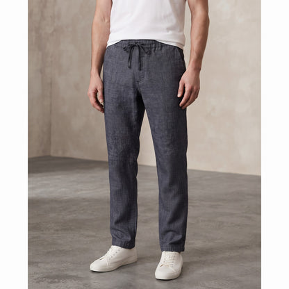 Men's Casual Linen Trousers (CHARCOLE GRAY)