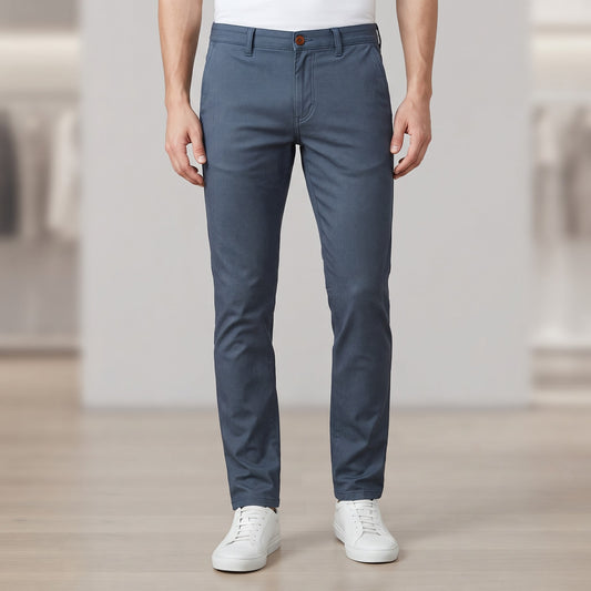 stretchable Chino Pant Dusty Blue