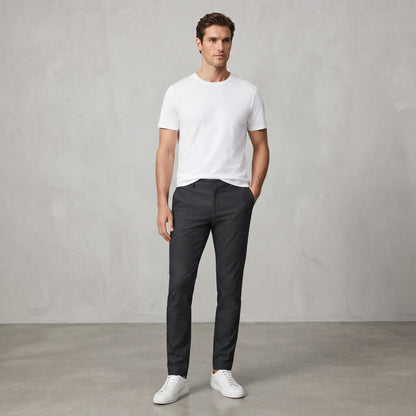 stretchable Chino Pant Black