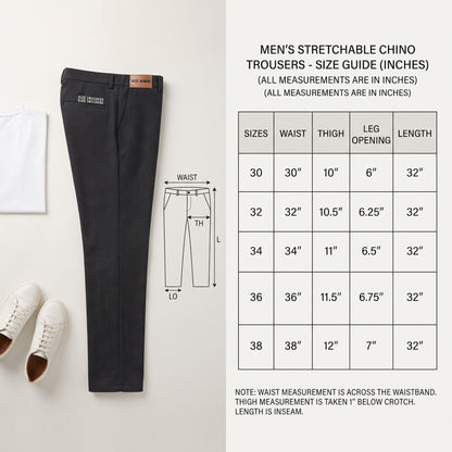stretchable Chino Pant Dark Olive