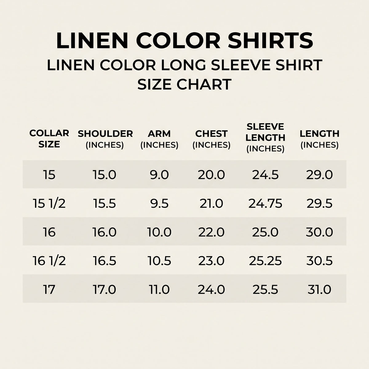 Classic Long Sleeve Men's Linen Shirt White
