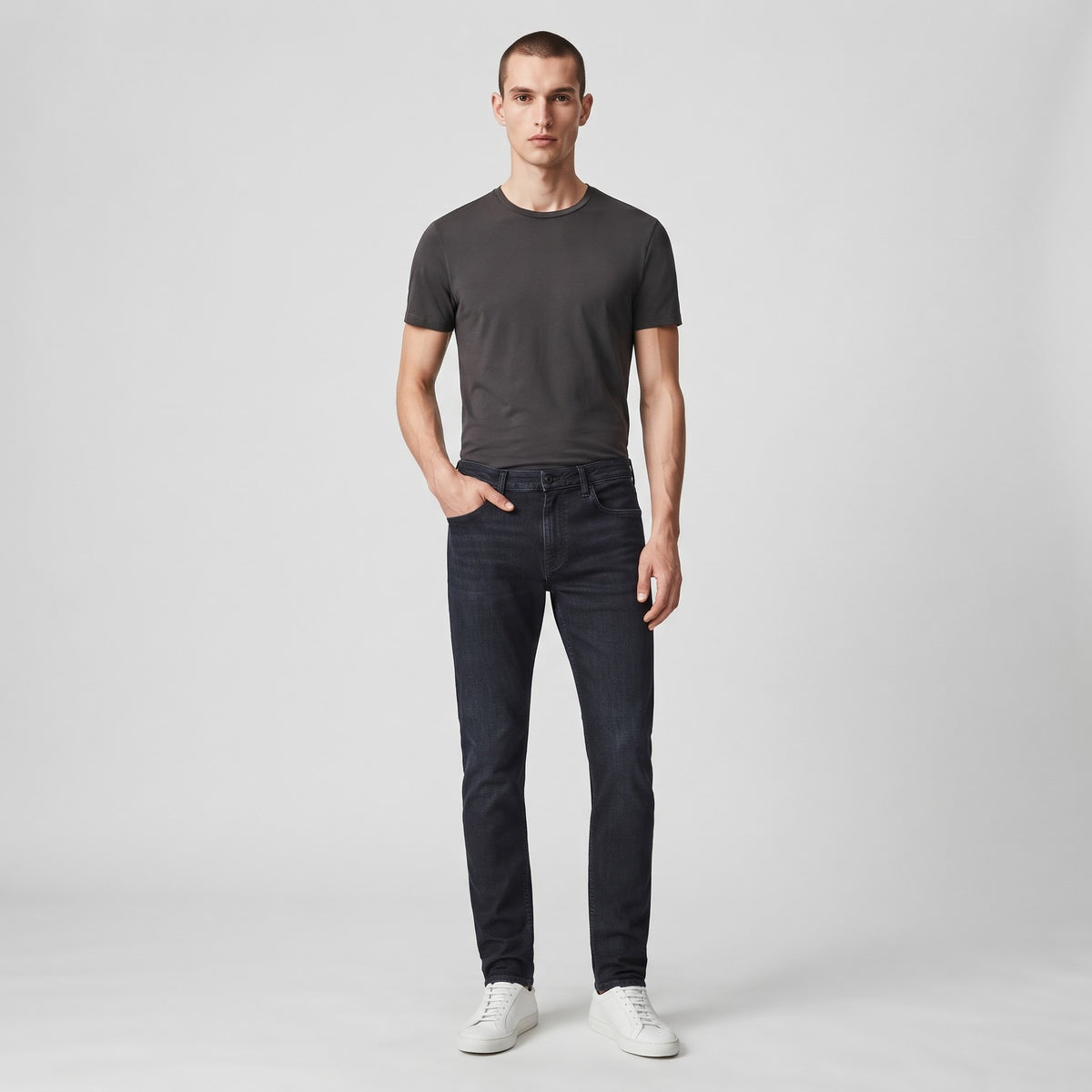 ONLY &amp; SONS Slim-Fit Denim Faded Vintage Black Wash