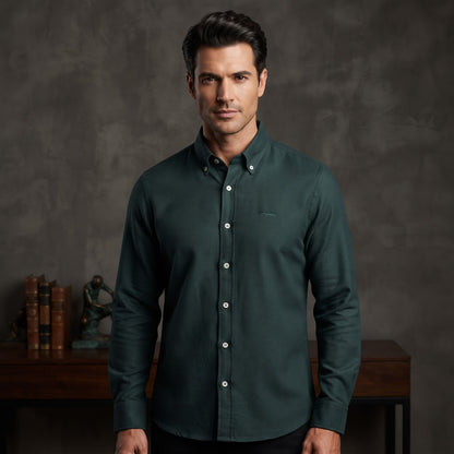 SUPERCLO Casual Shirt Emerald Green