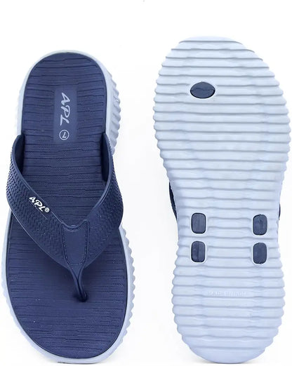 APL FLIP FLOP Lightweight Slipper - Blue/White - Ultra Comfort