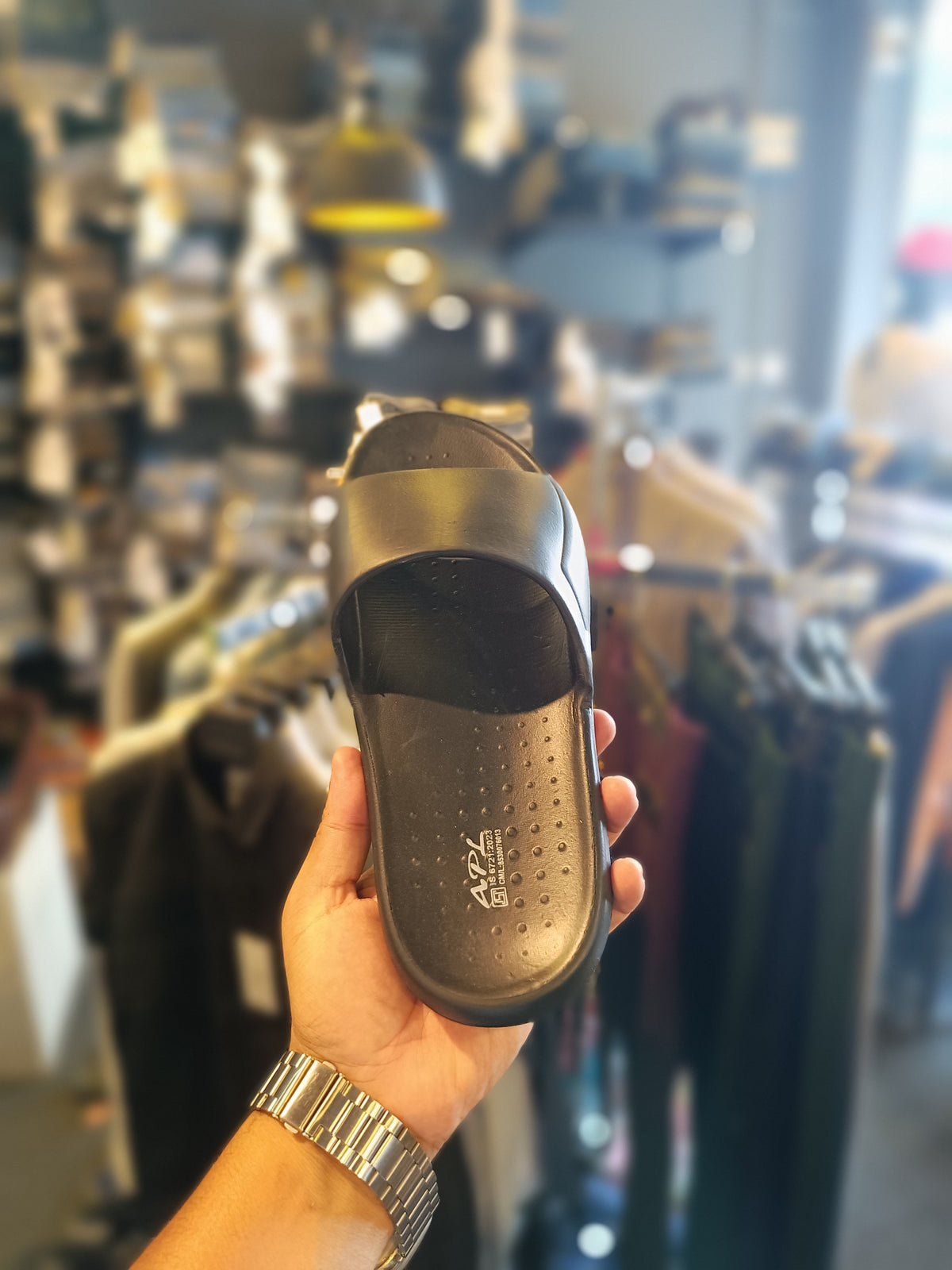 Slide Slippers Light Weight - Black