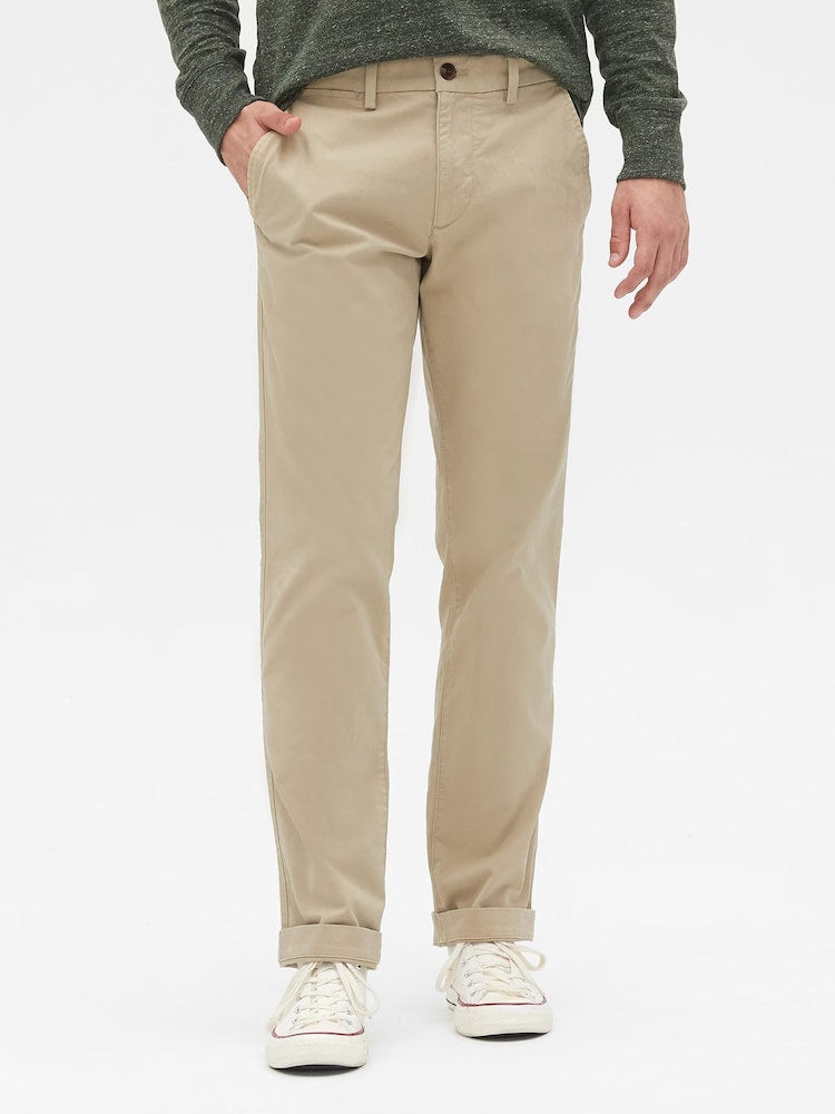 GAP Chino pant slim fit - Stone Beige