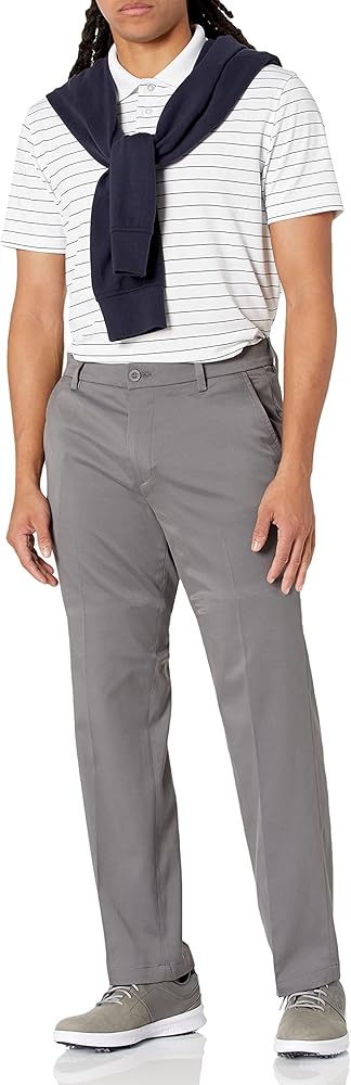 Men's Slim-Fit Stretch Golf Trouser - Grey
