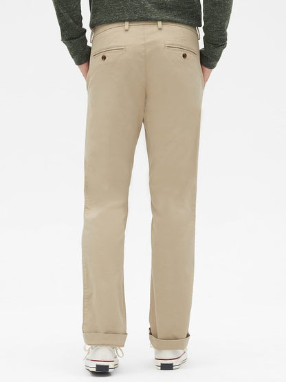 GAP Chino pant slim fit - Stone Beige