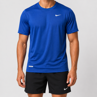 Nike Drifit Performance T-Shirt- Blue