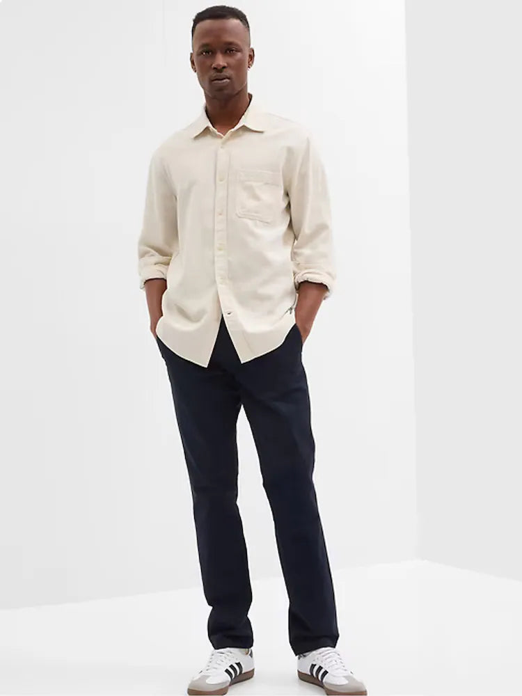 GAP Chino pant slim fit - Navy Blue