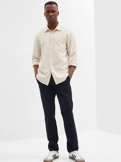 GAP Chino pant slim fit - Navy Blue