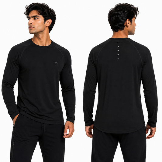 Athletic long sleeve- Black