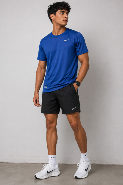 Nike Drifit Performance T-Shirt- Blue