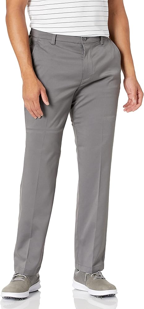Men's Slim-Fit Stretch Golf Trouser - Grey