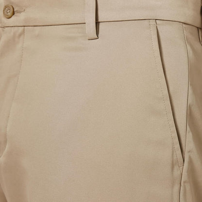 Men's Slim-Fit Stretch Golf Trouser - Beige