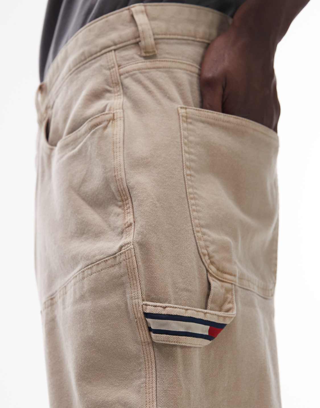 Baggy Tommy Carpenter Pant- Beige