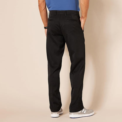Men's Slim-Fit Stretch Golf Trouser - Black
