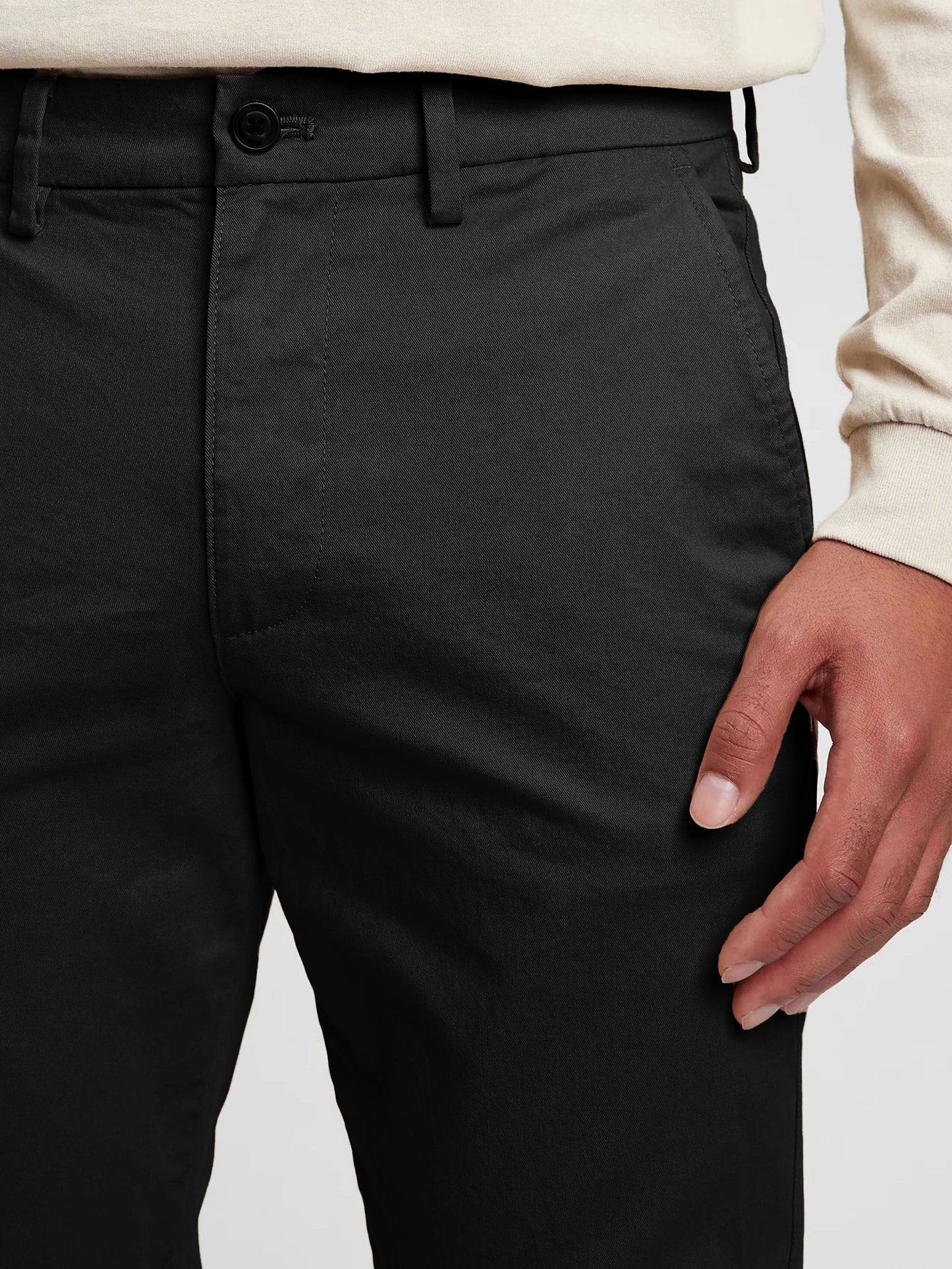 GAP Chino pant slim fit - Black