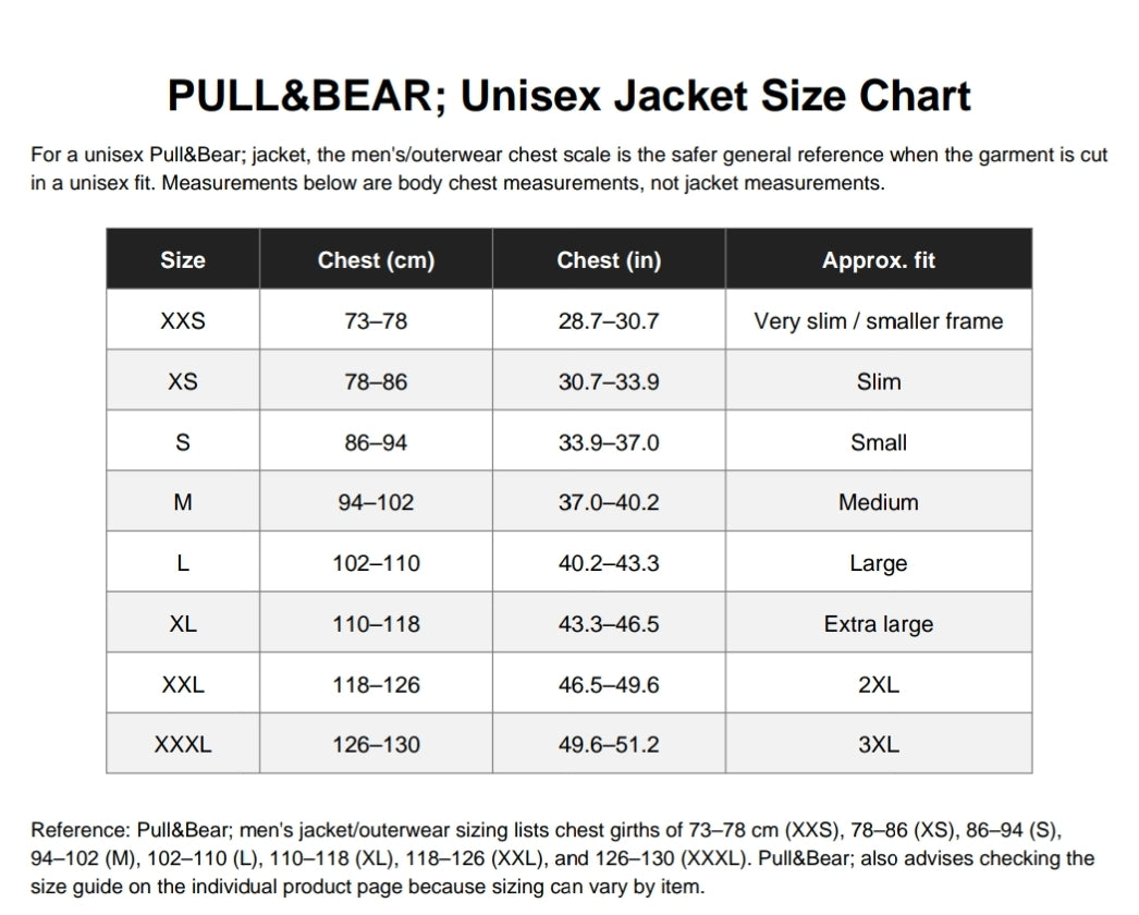 Pull & Bear Jacket- crop fit full zipper unisex korean fit with inner lining. Navy blue